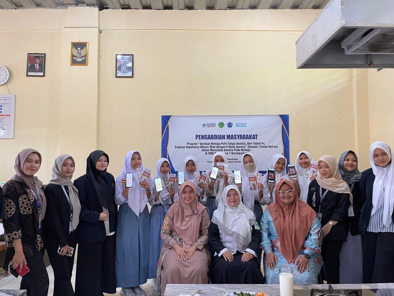 Pemberian Tablet Tambah Darah Dan Pemanfaatan E-Book Anemia